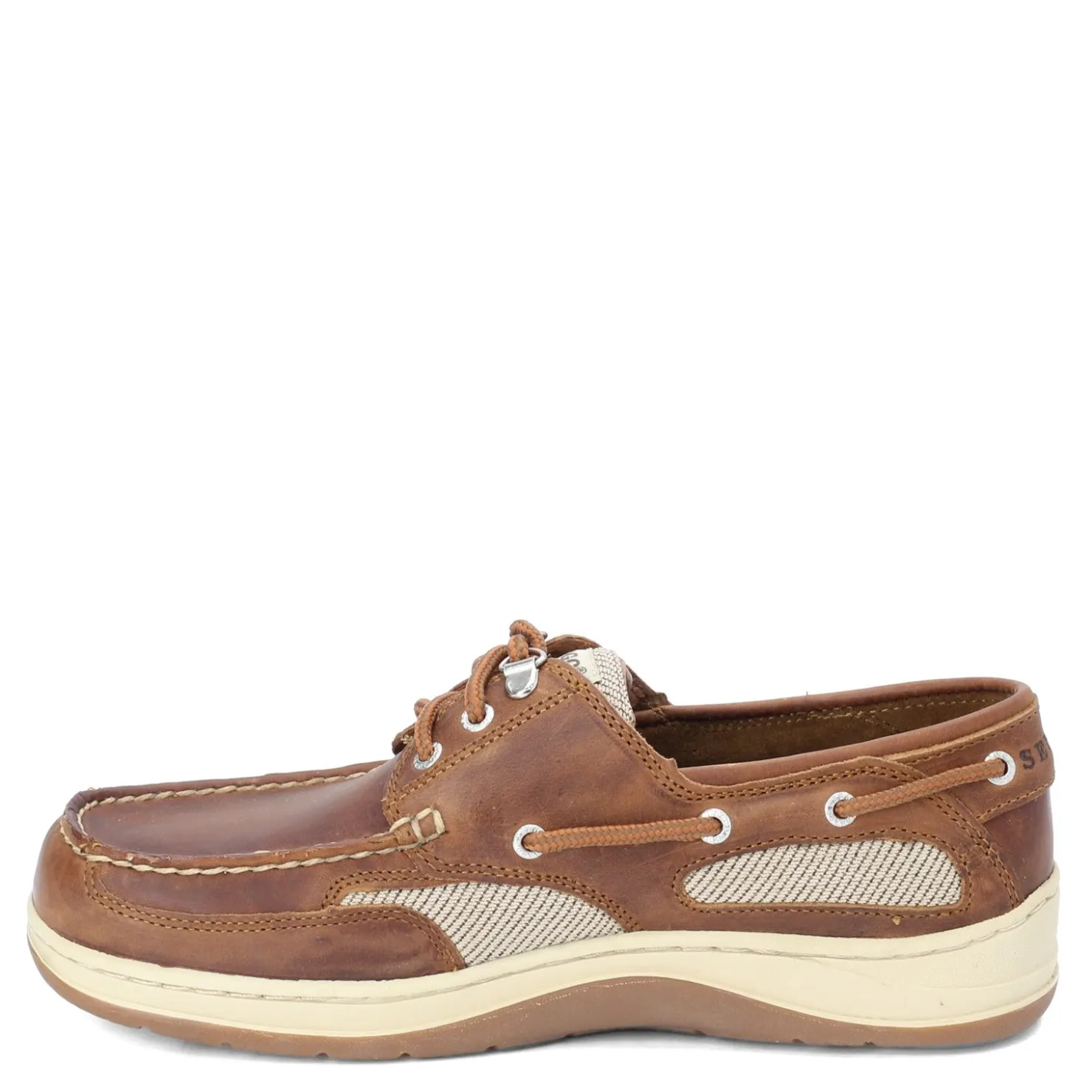 Boat Shoes*Sebago Men's , Clovehitch Boat Shoe Brown Cinnamon