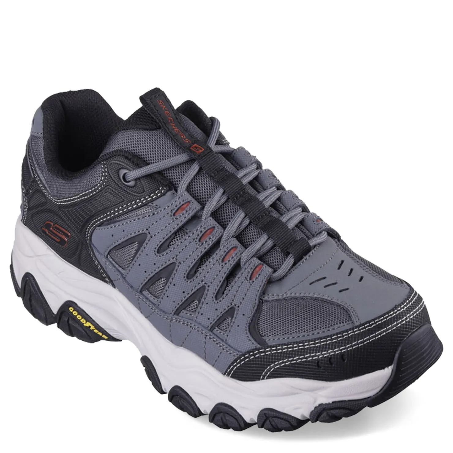 Running*Skechers Men's , After Burn M.Fit 2.0 Hiking Shoe - Extra Wide Width Charcoal/Gray