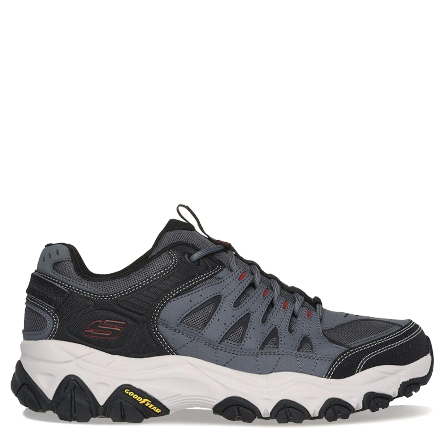 Running*Skechers Men's , After Burn M.Fit 2.0 Hiking Shoe - Extra Wide Width Charcoal/Gray