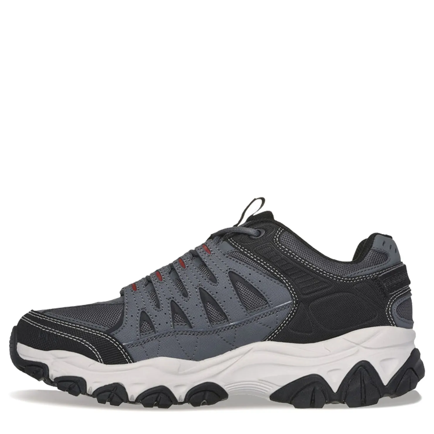 Running*Skechers Men's , After Burn M.Fit 2.0 Hiking Shoe - Extra Wide Width Charcoal/Gray