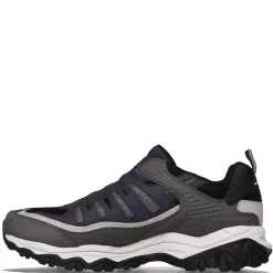 Sneakers & Athletics*Skechers Men's , After Burn M. Fit Sneaker - Wide Width Navy/Grey