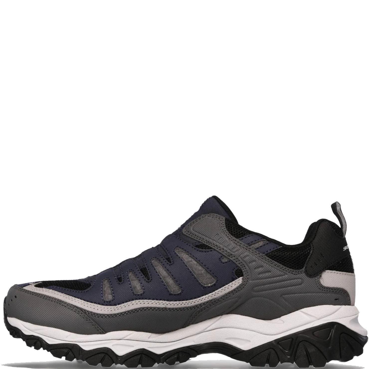 Sneakers & Athletics*Skechers Men's , After Burn M. Fit Sneaker - Wide Width Navy/Grey