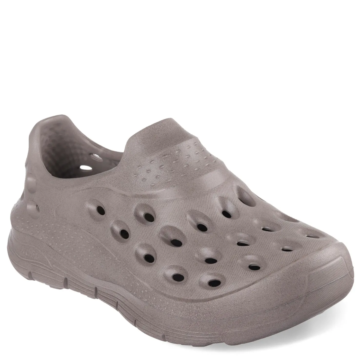 Clogs*Skechers Men's , Arch Fit Go Foam - Vintage Vibe Slip-On Dark Taupe