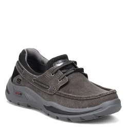 Boat Shoes*Skechers Men's , Arch Fit Motley - Oven Boat Shoe Black
