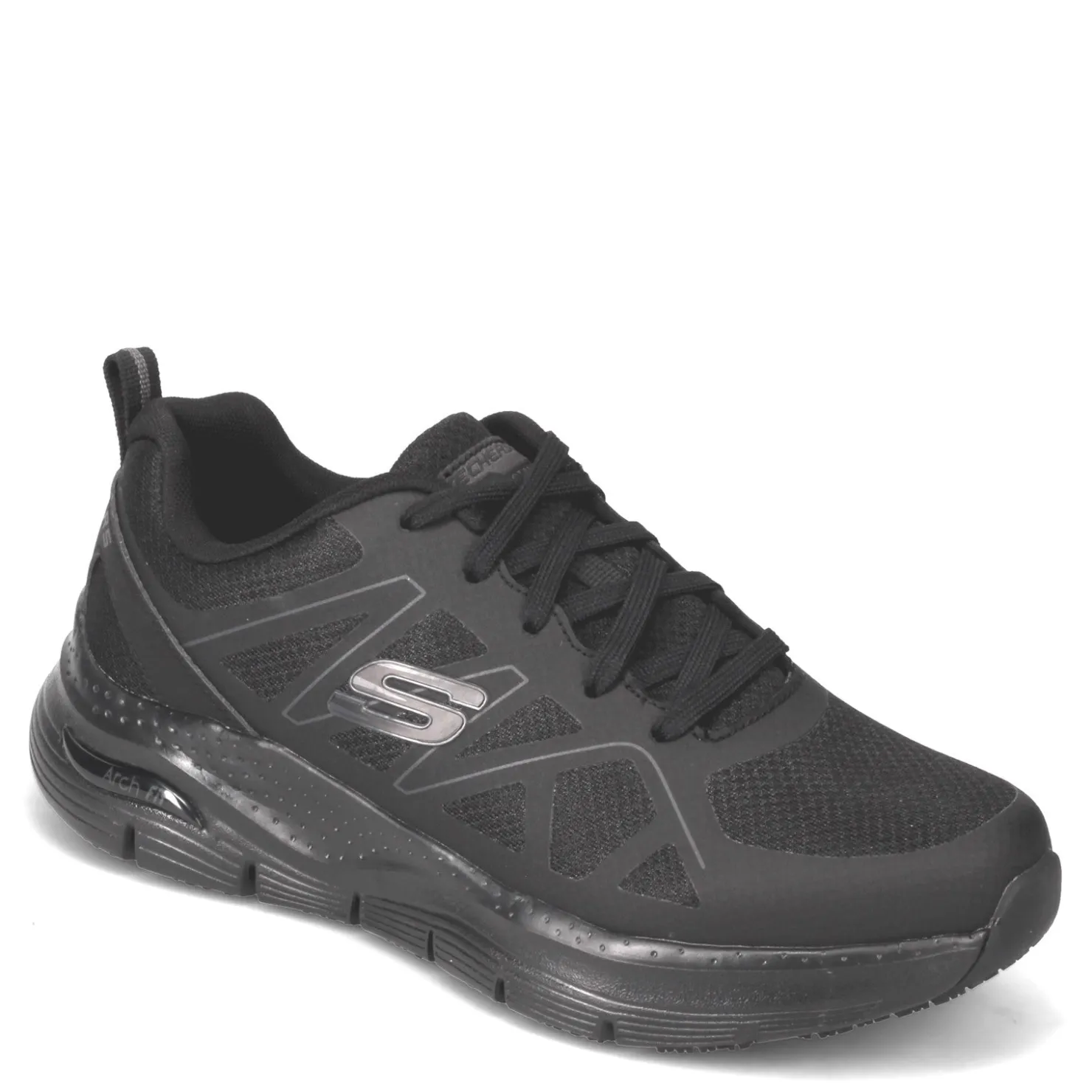 Sneakers & Athletics*Skechers Work Men's Skechers, Arch Fit SR - Axtell Work Shoe Black