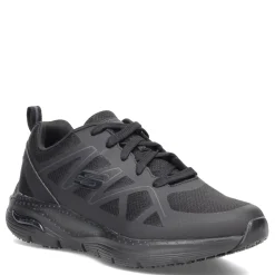 Sneakers & Athletics*Skechers Work Men's Skechers, Arch Fit SR - Axtell Work Shoe - Wide Width Black
