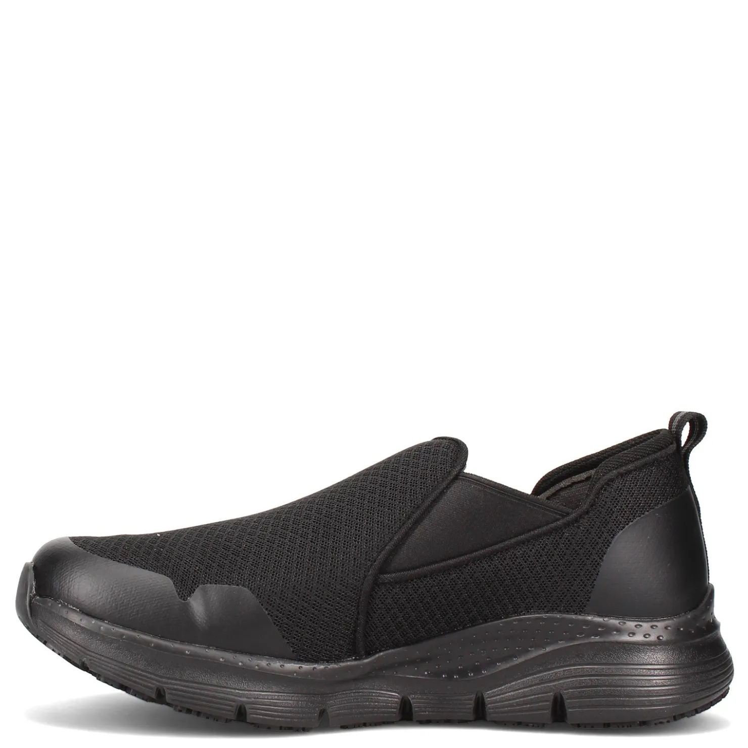 Slip-On Shoes*Skechers Work Men's Skechers, Arch Fit SR - Tineid Work Shoe Black