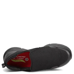 Slip-On Shoes*Skechers Work Men's Skechers, Arch Fit SR - Tineid Work Shoe Black