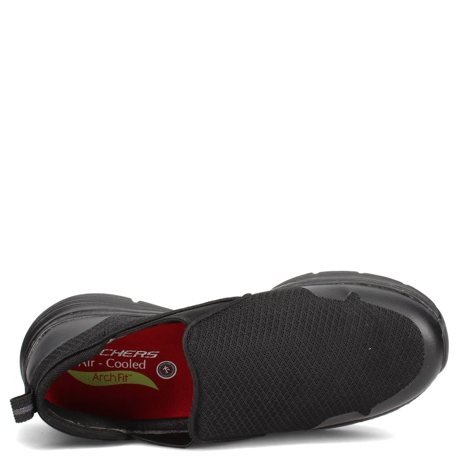 Slip-On Shoes*Skechers Work Men's Skechers, Arch Fit SR - Tineid Work Shoe Black