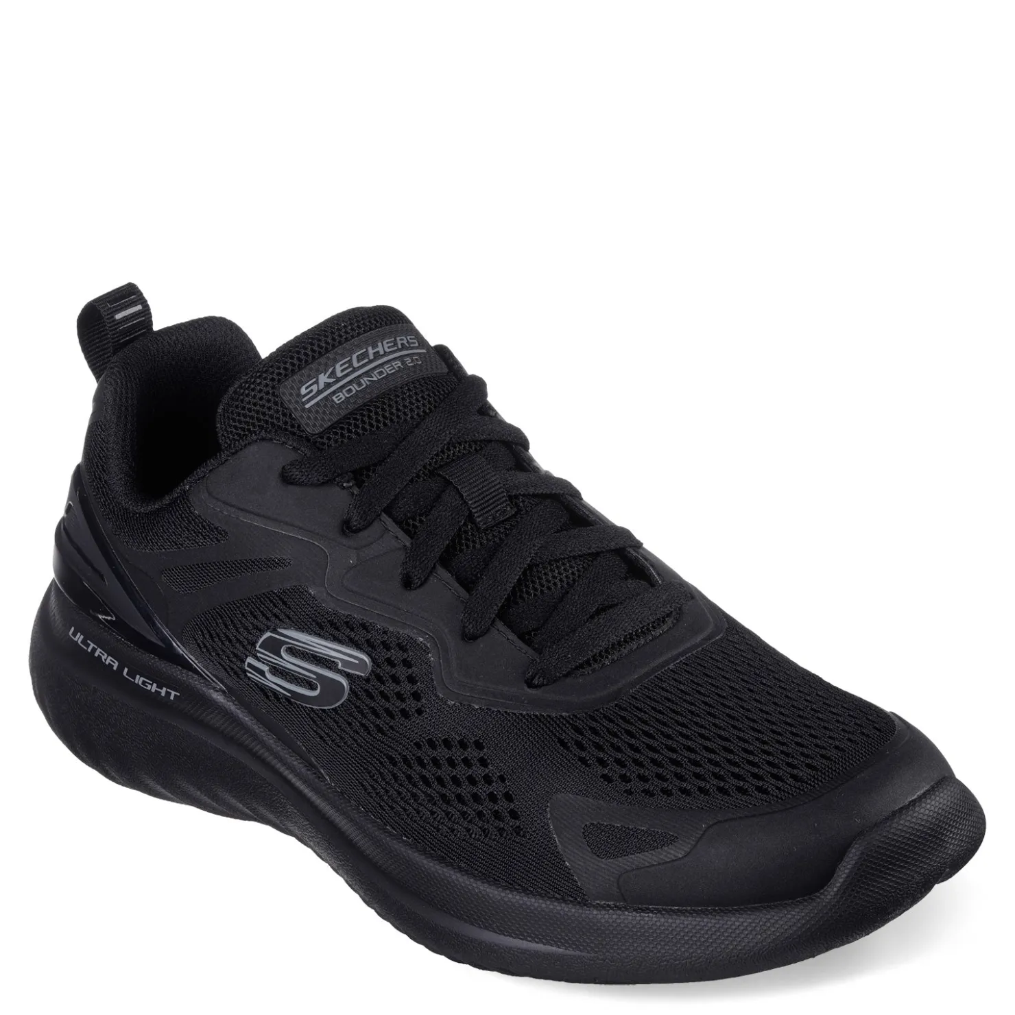 Walking*Skechers Men's , Bounder 2.0 - Andal Sneaker Black/Black