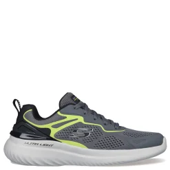 Walking*Skechers Men's , Bounder 2.0 - Andal Sneaker Charcoal/Lime