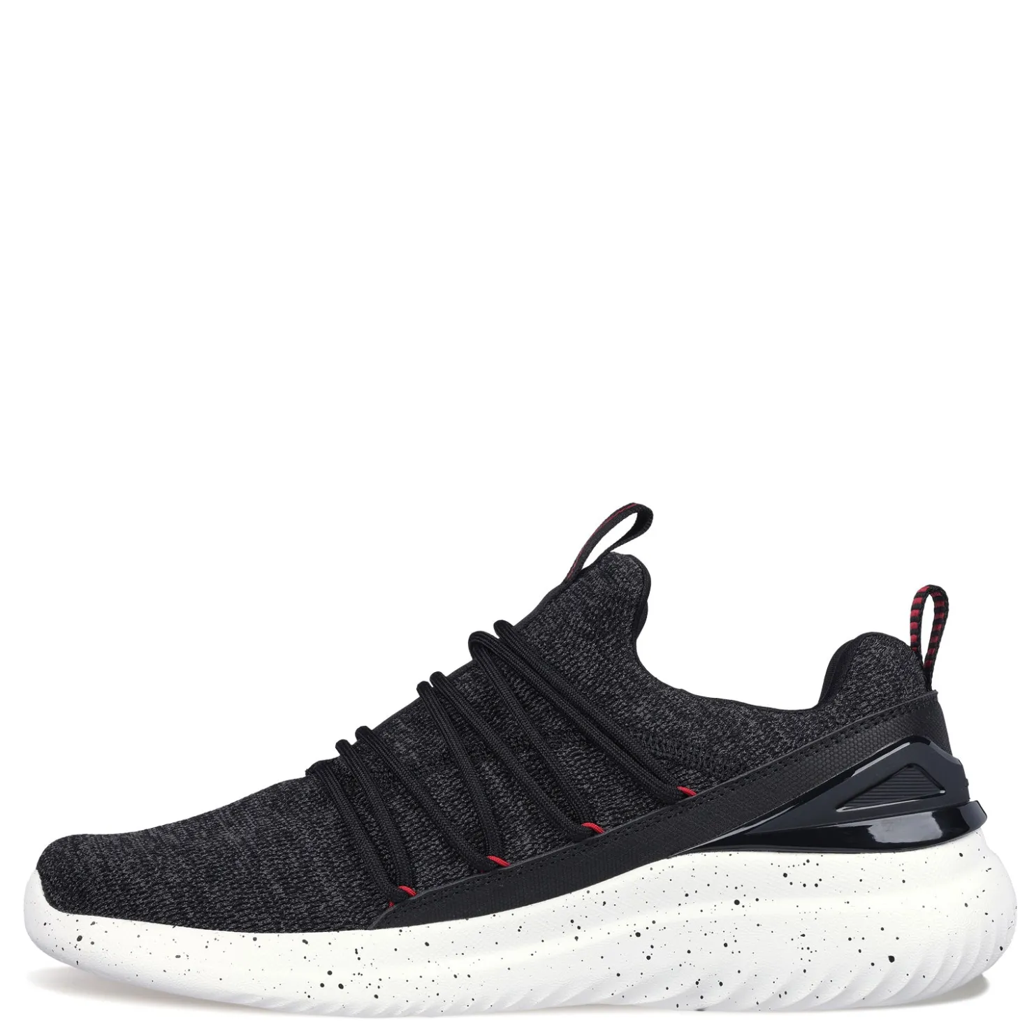 Walking*Skechers Men's , Bounder 2.0 - Future Currents Sneaker Black/Red