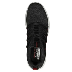 Walking*Skechers Men's , Bounder 2.0 - Future Currents Sneaker Black/Red