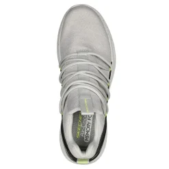 Walking*Skechers Men's , Bounder 2.0 - Future Currents Sneaker Grey/Lime