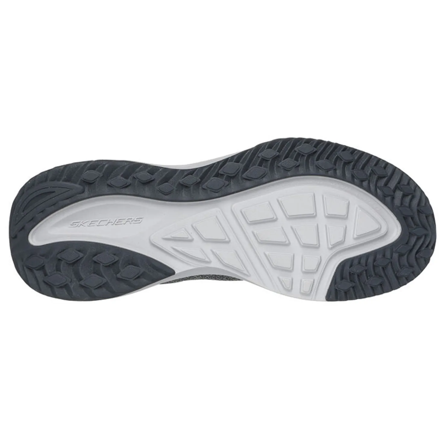 Walking*Skechers Men's , Bounder RSE - Hazlet Sneaker Grey/Orange