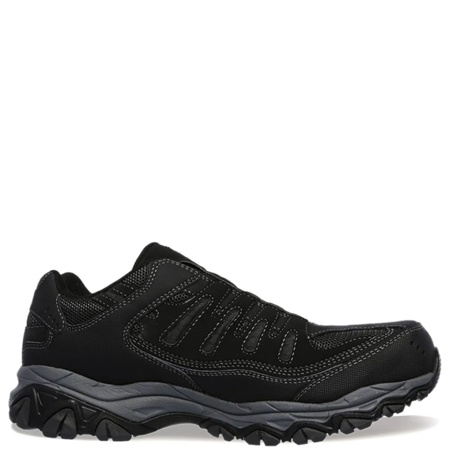 Sneakers & Athletics*Skechers Work Men's Skechers, Cankton - Ebbitt Steel Toe Work Shoe Black