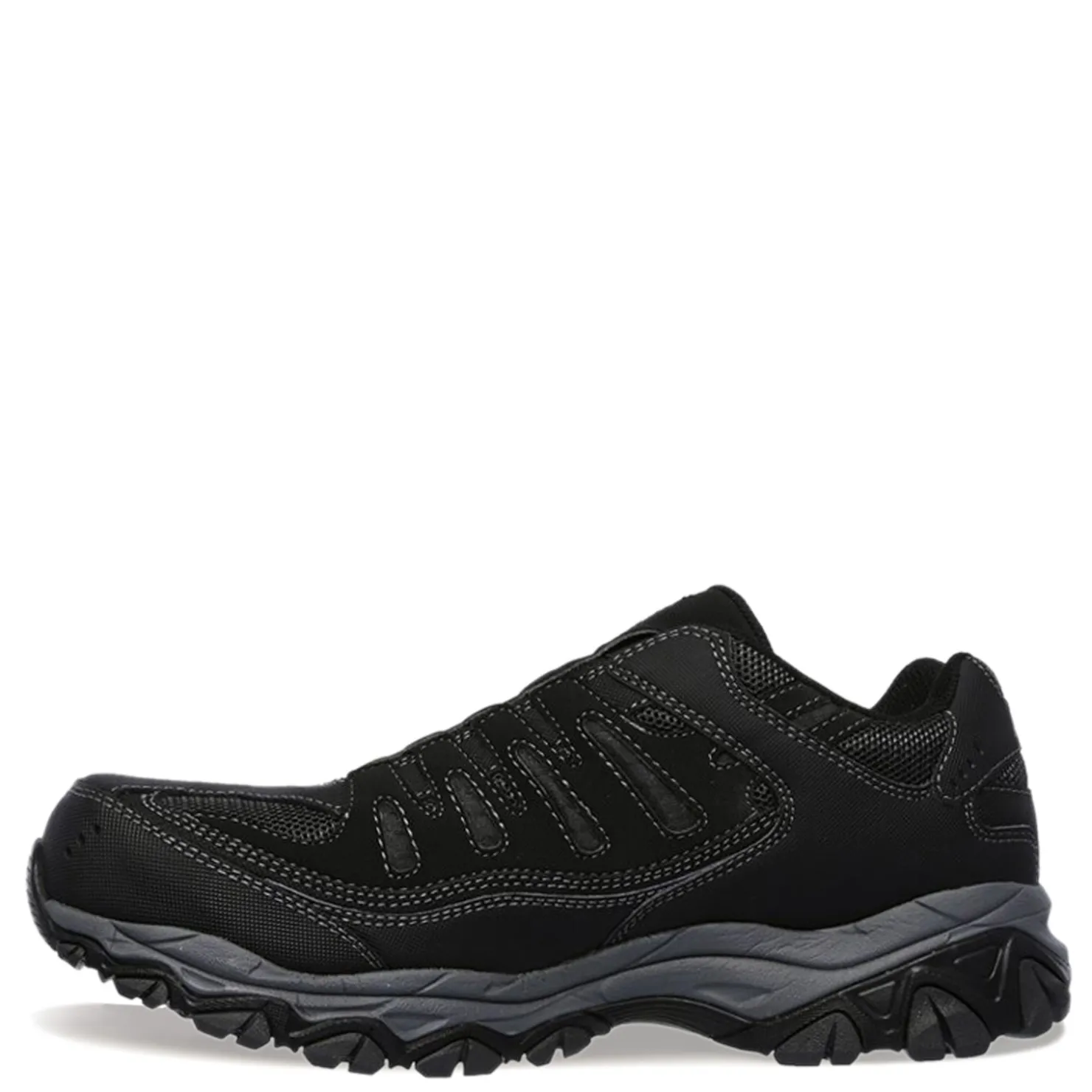 Sneakers & Athletics*Skechers Work Men's Skechers, Cankton - Ebbitt Steel Toe Work Shoe Black