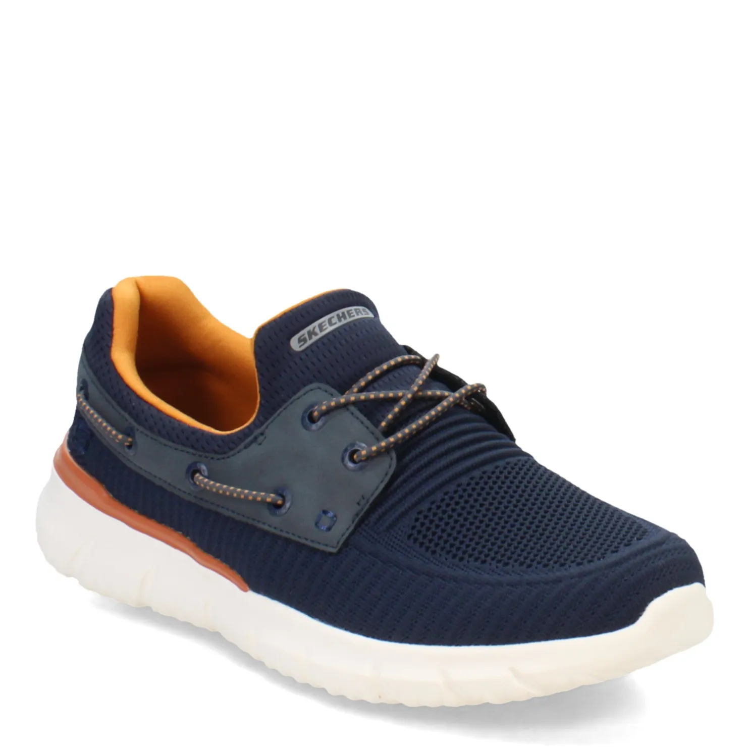Boat Shoes*Skechers Men's , Del Retto - Clean Slate Boat Shoe Navy