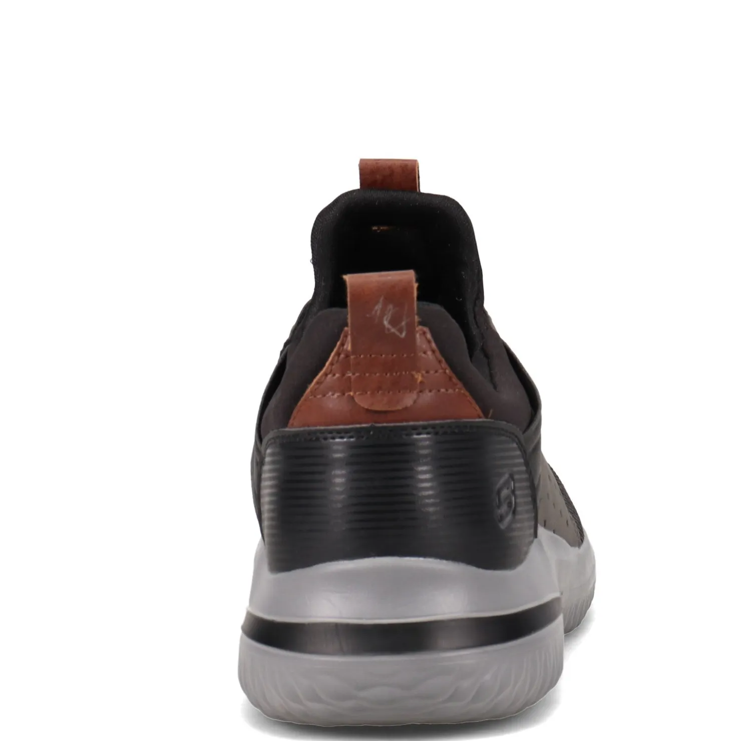 Oxfords*Skechers Men's , Delson 3.0 - Cicada Sneaker Black / Gray