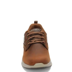 Fashion & Street*Skechers Men's , Delson - Antigo Slip On Shoe Brown