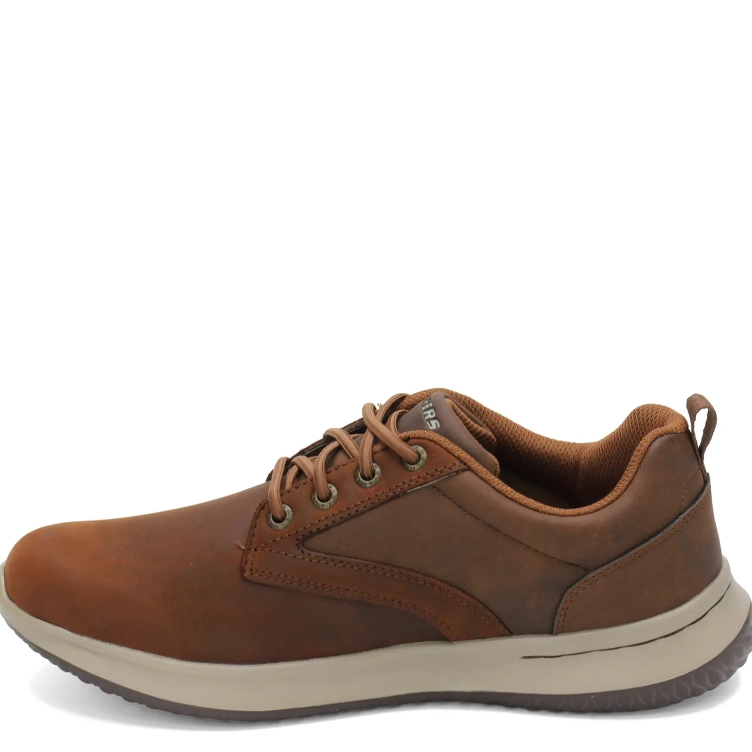 Fashion & Street*Skechers Men's , Delson - Antigo Slip On Shoe Brown