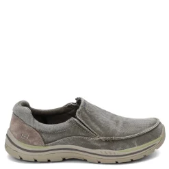 Slip-On Shoes*Skechers Men's , Expected - Avillo Slip on Shoe Khaki
