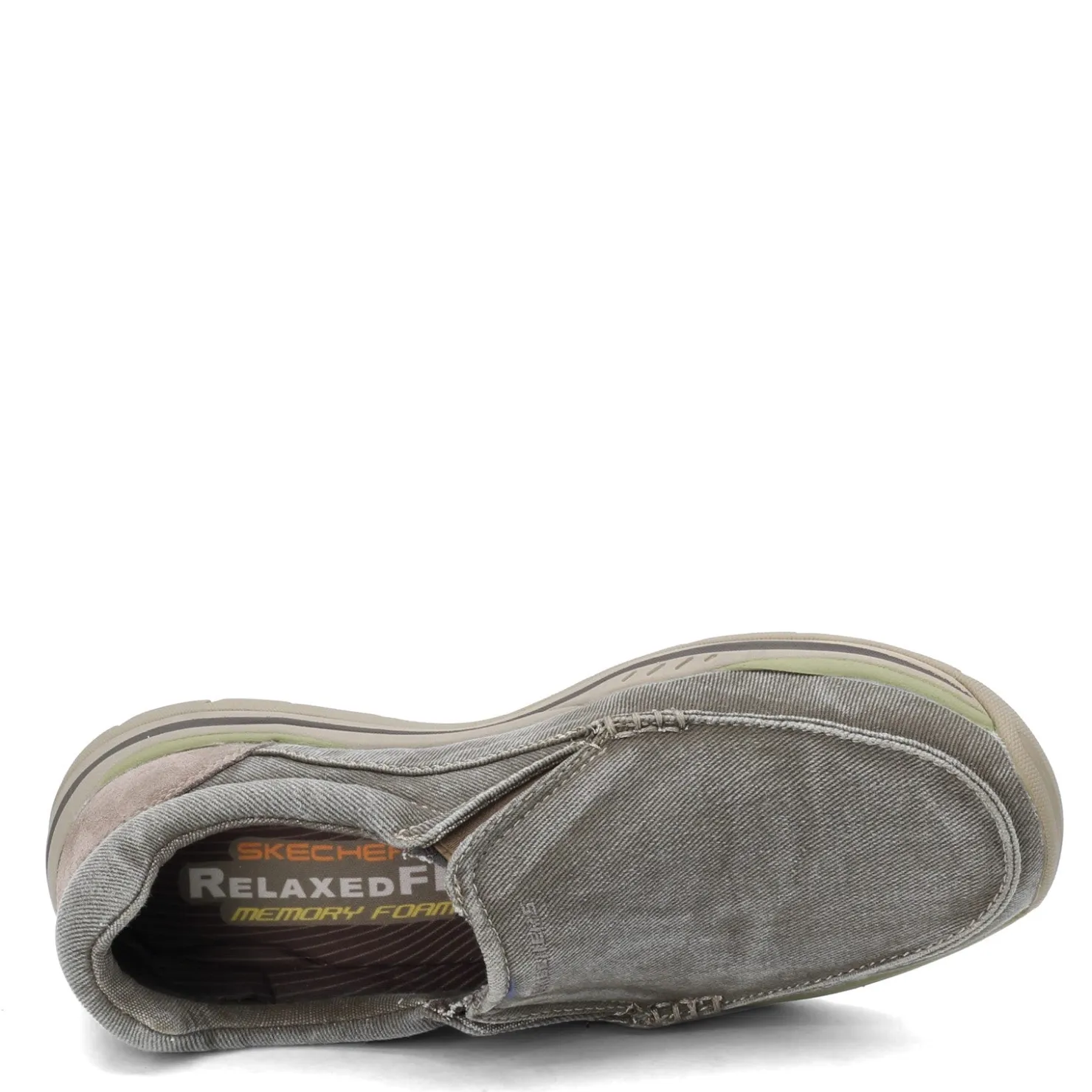 Slip-On Shoes*Skechers Men's , Expected - Avillo Slip on Shoe Khaki