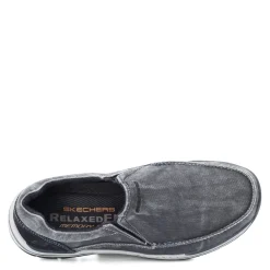 Slip-On Shoes*Skechers Men's , Expected Avillo Slip on Shoe Black