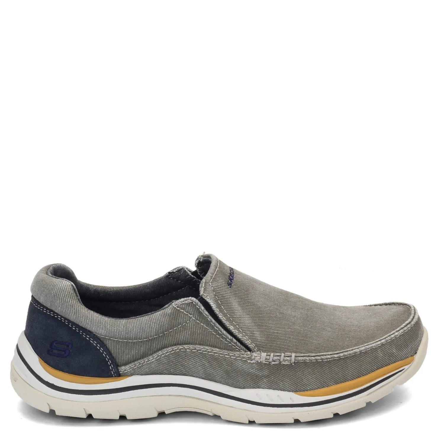 Slip-On Shoes*Skechers Men's , Expected Avillo Slip-On Shoe Denim Blue