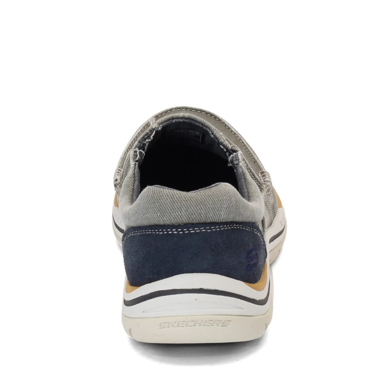 Slip-On Shoes*Skechers Men's , Expected Avillo Slip-On Shoe Denim Blue