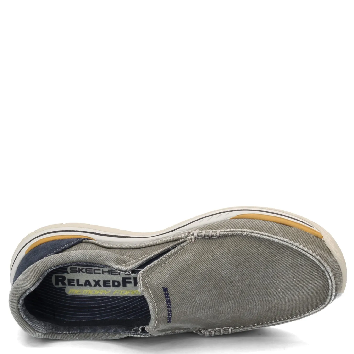 Slip-On Shoes*Skechers Men's , Expected Avillo Slip-On Shoe Denim Blue
