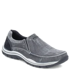 Slip-On Shoes*Skechers Men's , Expected Avillo Slip on Shoe Wide Width Black