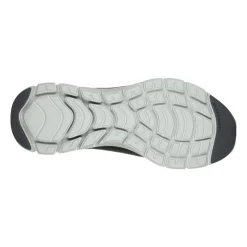 Sneakers & Athletics*Skechers Men's , Flex Advantage 4.0 - Contributor Walking Shoe - Wide Width Black/Grey