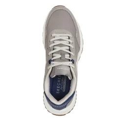 Fashion & Street*Skechers Men's , Fury - Retro Jogger Sneaker Taupe Suede