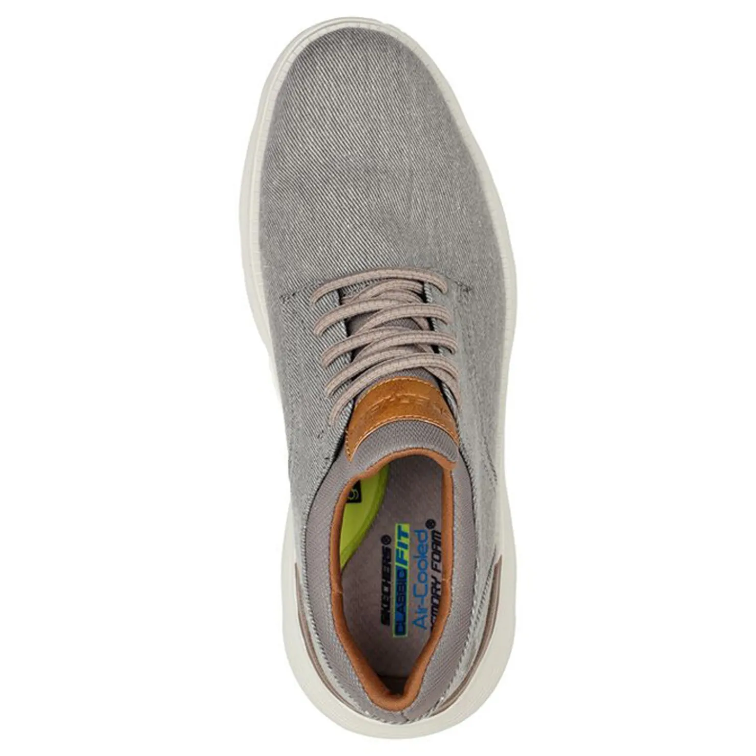 Fashion & Street*Skechers Men's , Garza Romano Sneaker Taupe