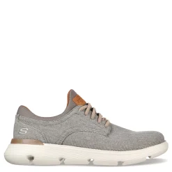 Oxfords*Skechers Men's , Garza Romano Oxford - Wide Width Taupe
