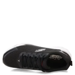 Walking*Skechers Men's , Glide-Step Swift – Frayment Sneaker Black/White