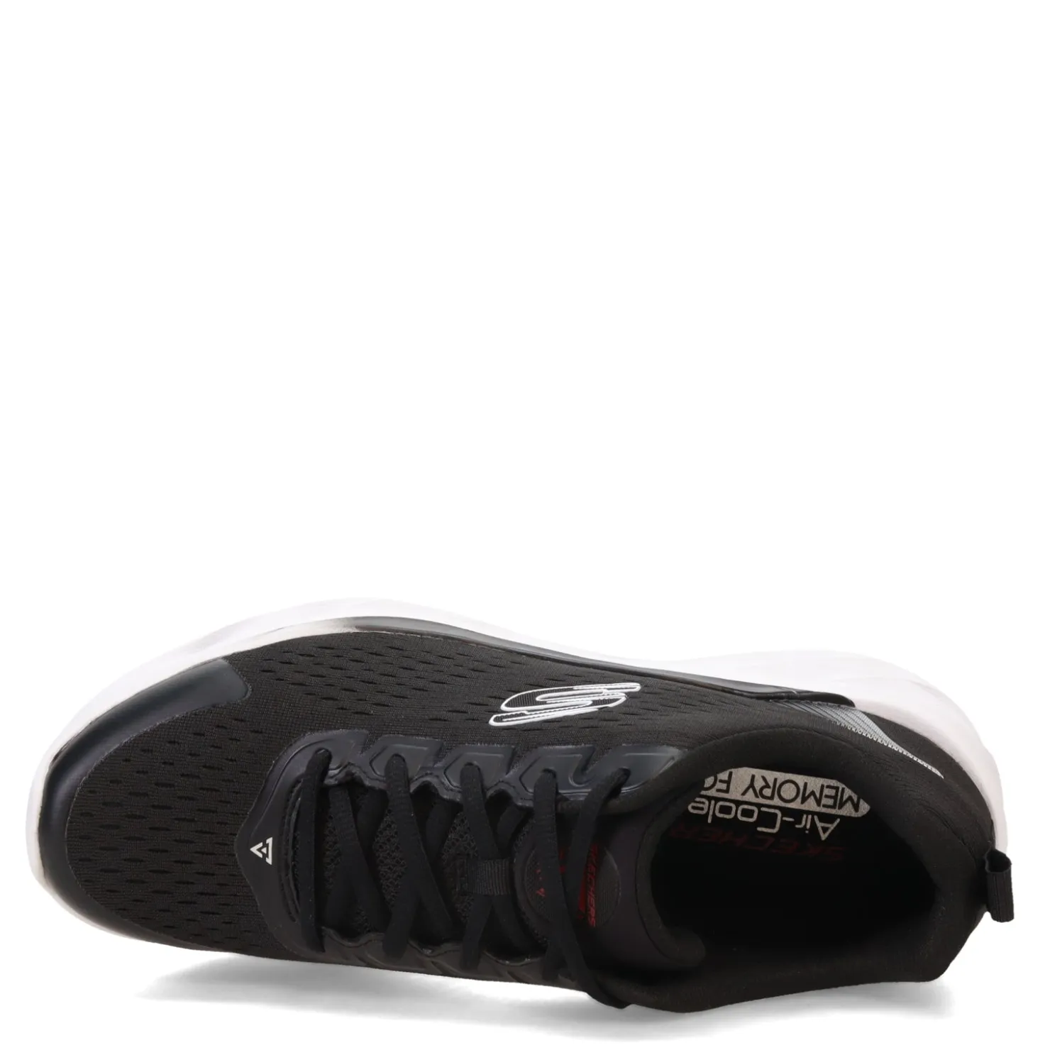 Walking*Skechers Men's , Glide-Step Swift – Frayment Sneaker Black/White