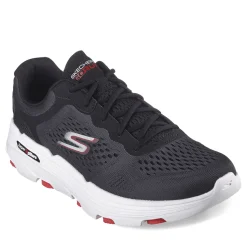 Running*Skechers Men's , GO RUN 7.0 Running Shoe Charcoal Black Red