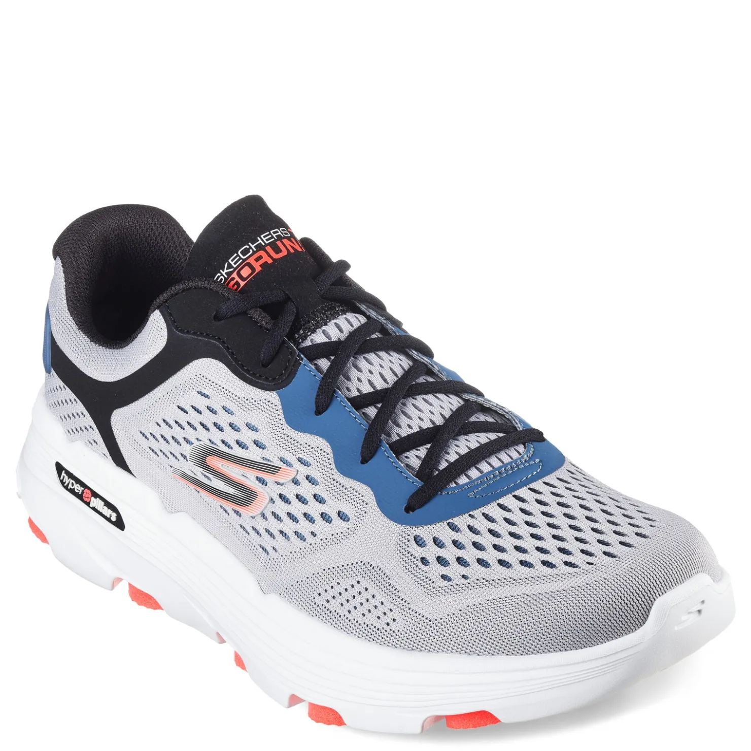 Running*Skechers Men's , GO RUN 7.0 Running Shoe Grey Multi