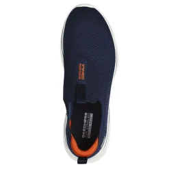 Sneakers & Athletics*Skechers Men's , GO WALK 7 Sneaker - X-Wide Width Navy/Orange