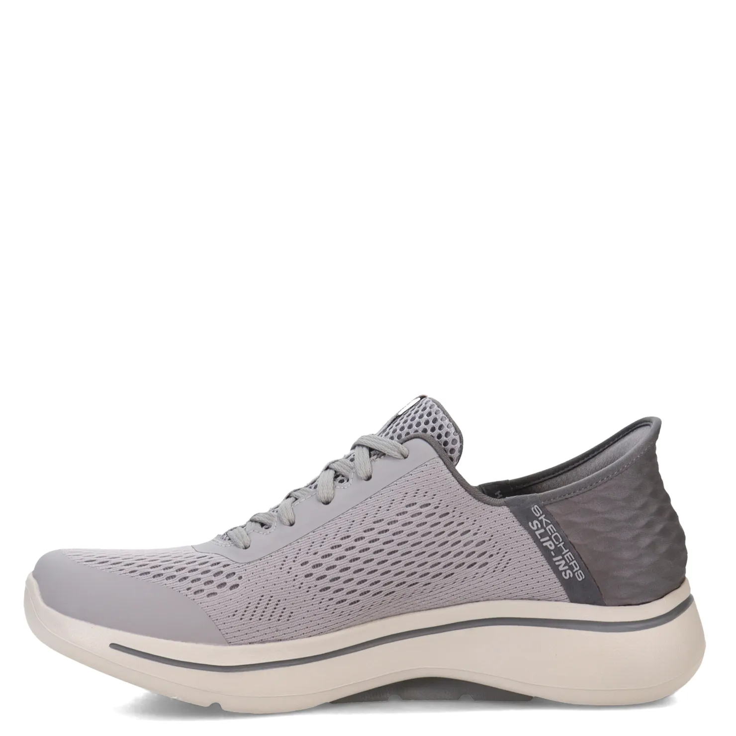 Walking*Skechers Men's , GO Walk Arch Fit Slip-Ins - Simplicity Walking Shoe Grey