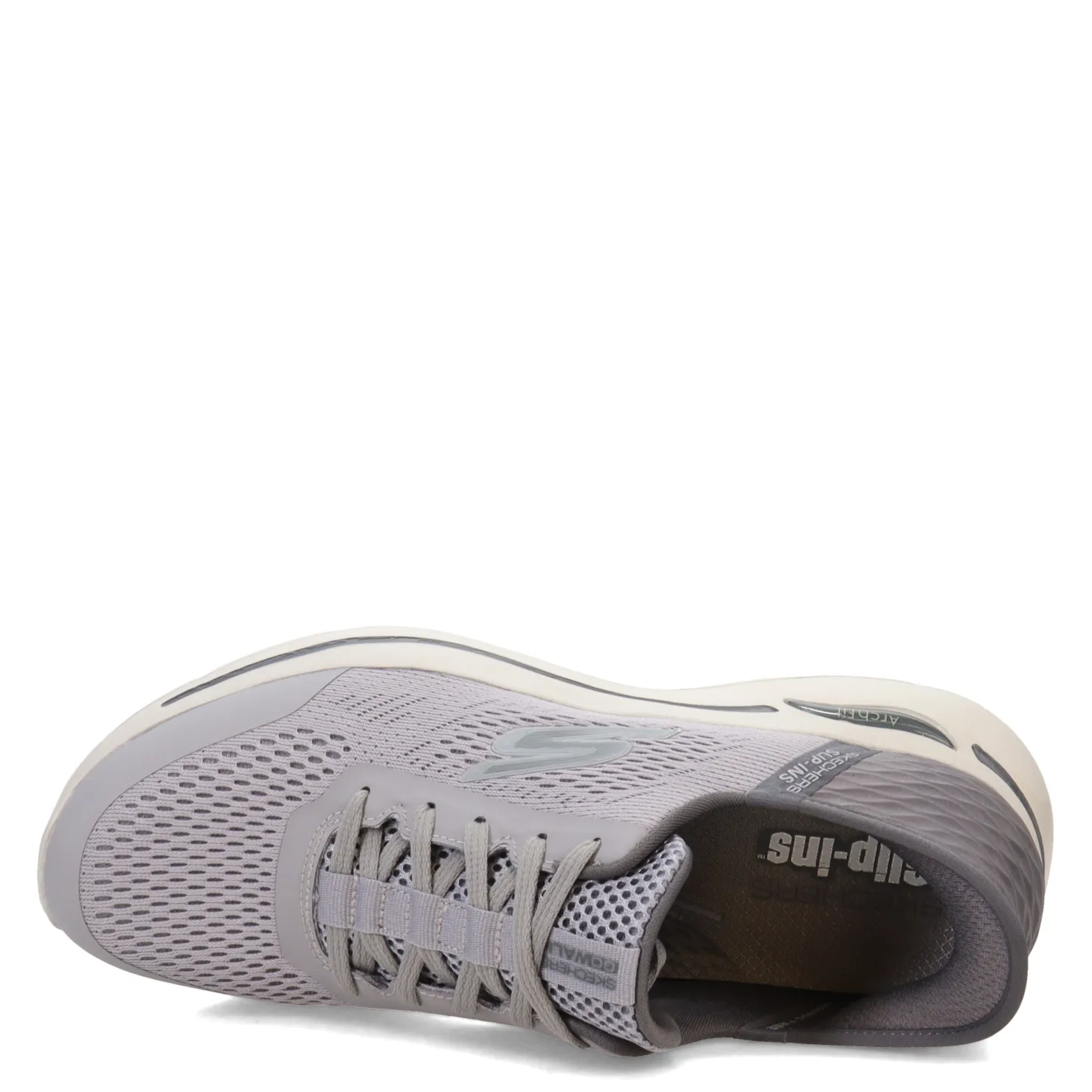 Walking*Skechers Men's , GO Walk Arch Fit Slip-Ins - Simplicity Walking Shoe Grey