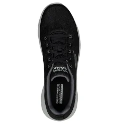 Sneakers & Athletics*Skechers Men's , GO WALK Flex - Quota Walking Shoe Black Gray