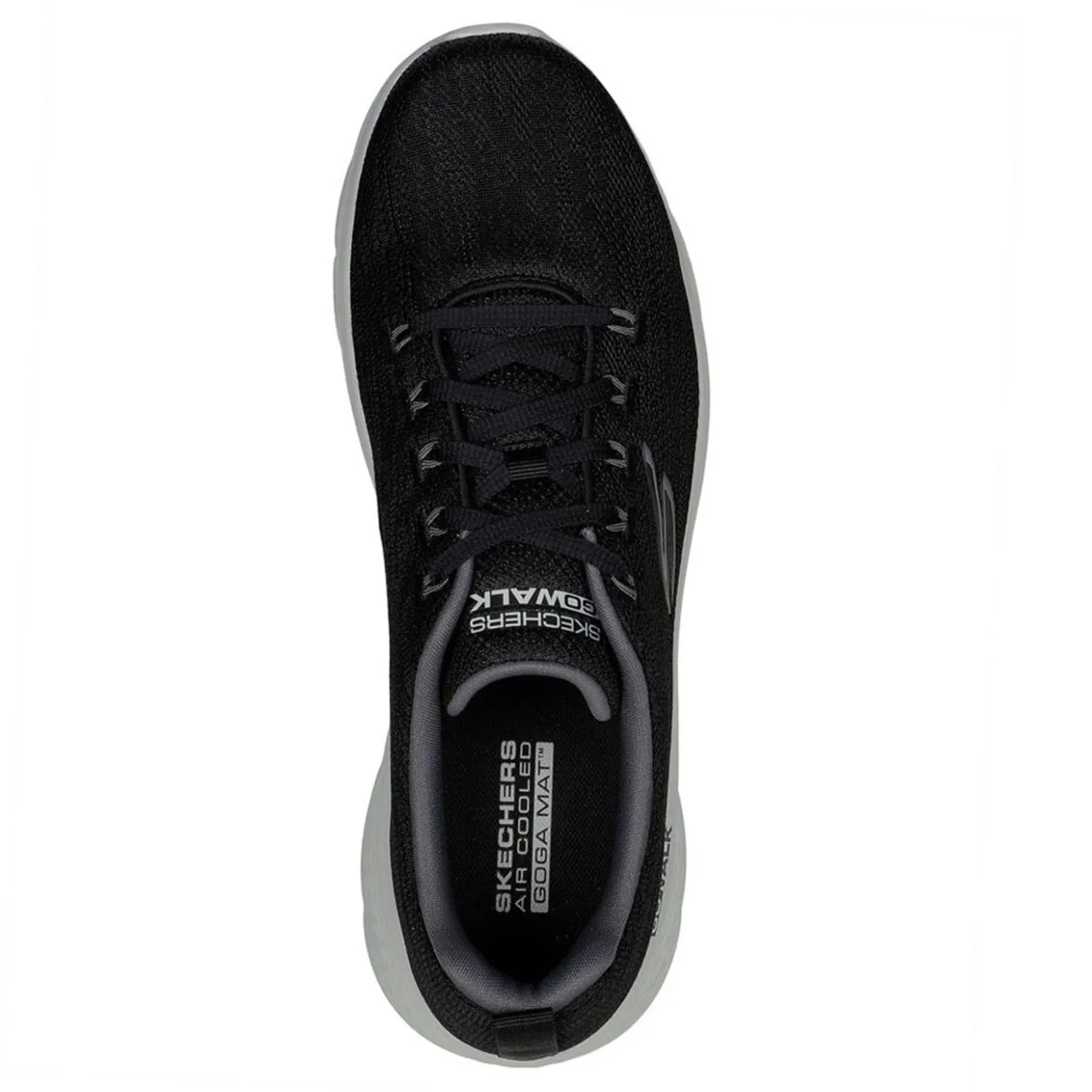 Sneakers & Athletics*Skechers Men's , GO WALK Flex - Quota Walking Shoe Black Gray