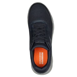 Walking*Skechers Men's , GO WALK Flex - Remark Walking Shoe Navy/Grey