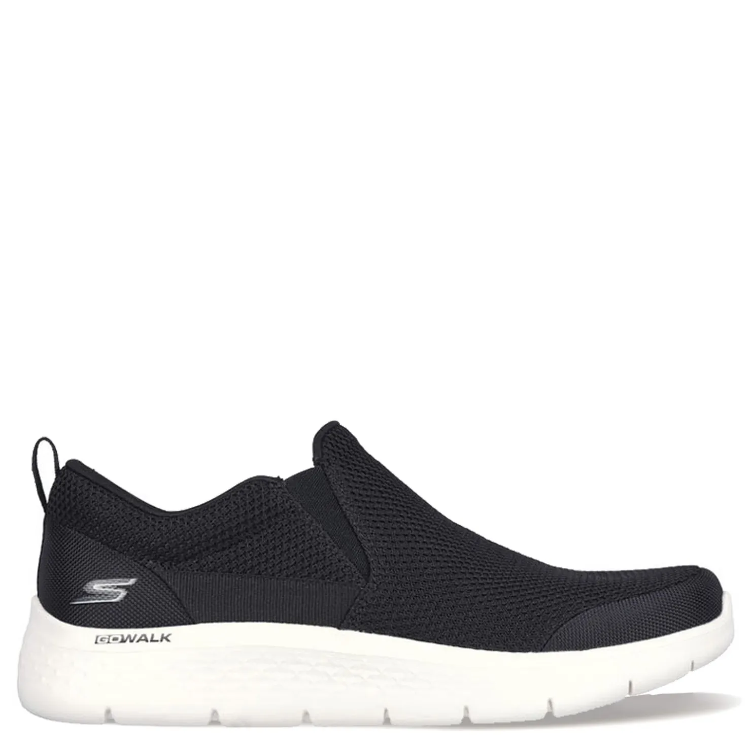 Walking*Skechers Men's , GO WALK Flex - Impeccable II Walking Shoe Black White