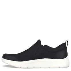 Walking*Skechers Men's , GO WALK Flex - Impeccable II Walking Shoe Black White