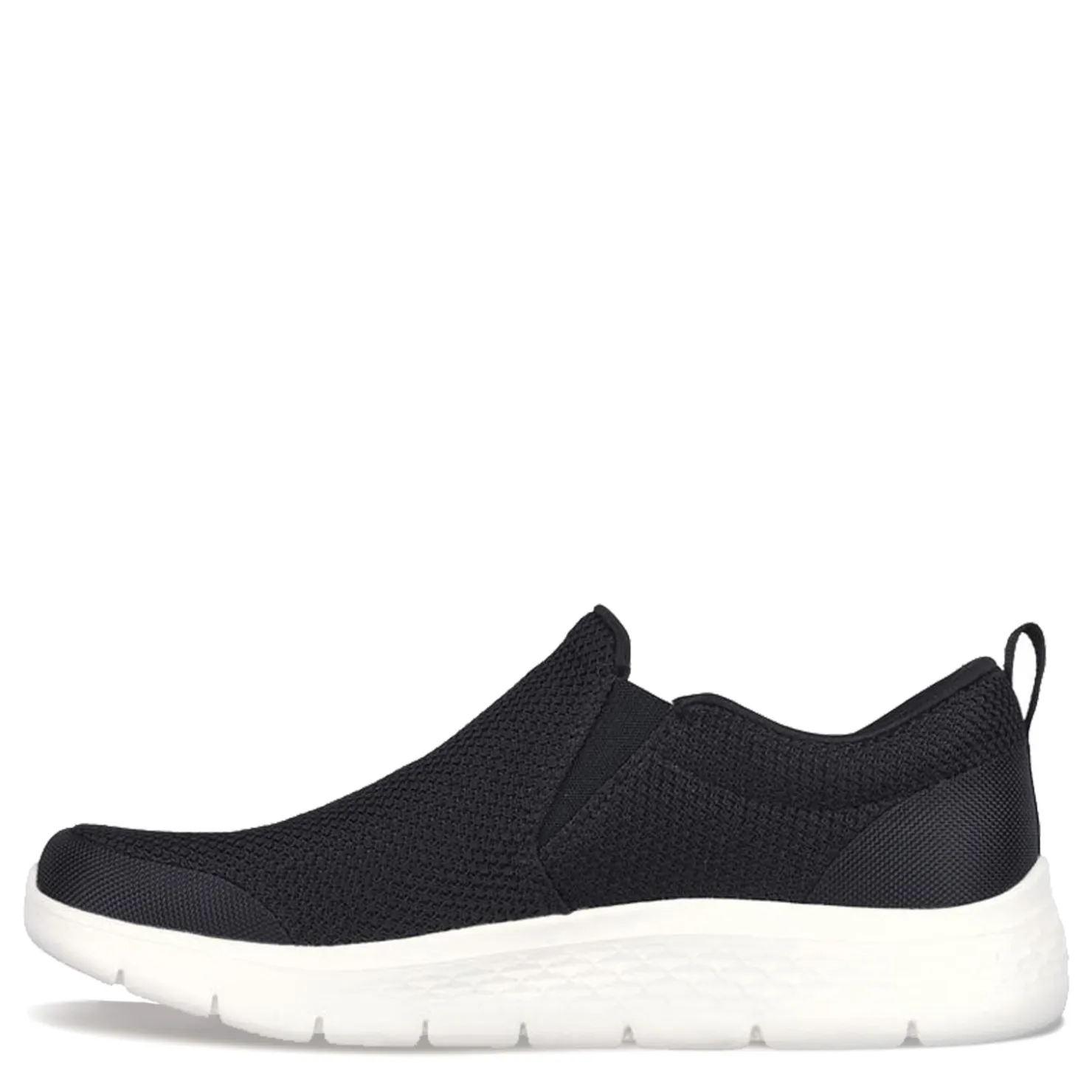 Walking*Skechers Men's , GO WALK Flex - Impeccable II Walking Shoe Black White