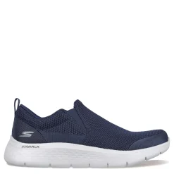 Slip-On Shoes*Skechers Men's , GO WALK Flex - Impeccable II Walking Shoe Navy Grey